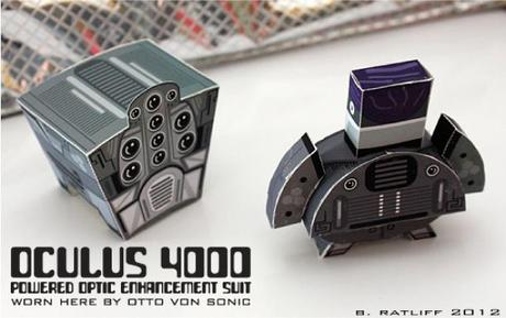 ‘Oculus 4000′ papertoy de Chemical 9