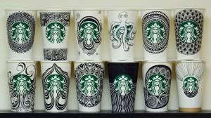 Créativité caféïnée : les Starbucks Doodles