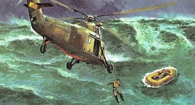 Hélicoptère-sauvetage en mer