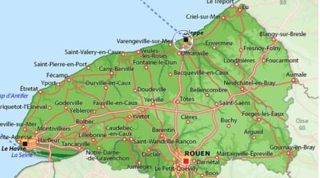 Les lieux d’inspiration qui ont inspiré les peintres -4 – La Normandie : Les Petites Dalles