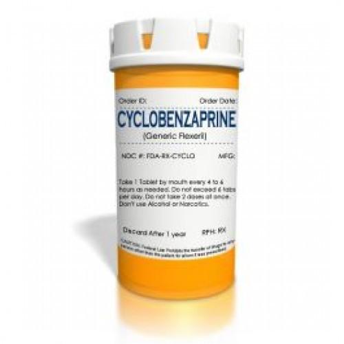 Cyclobenzaprine, Orphenadrine, Tizanidine, Épérisone, THI