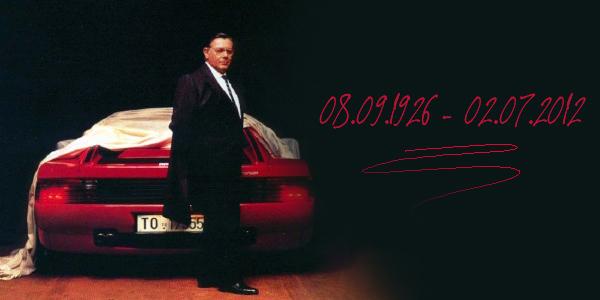 Le célèbre designer automobile Sergio Pininfarina est décédé !