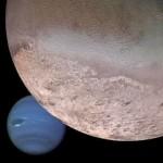 Triton, plus grande lune de Neptune