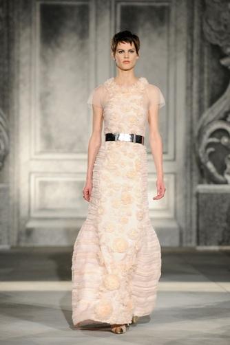 Fashion week : La robe de mariée Chanel Automne Hiver 2012-2013