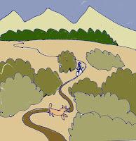 Vététiste et son chien (errant ...)