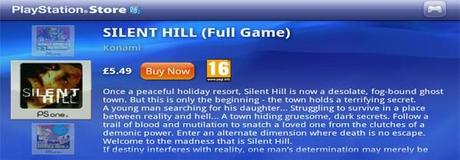 Silent Hill – Disponible pour les mobiles certifiés Playstation