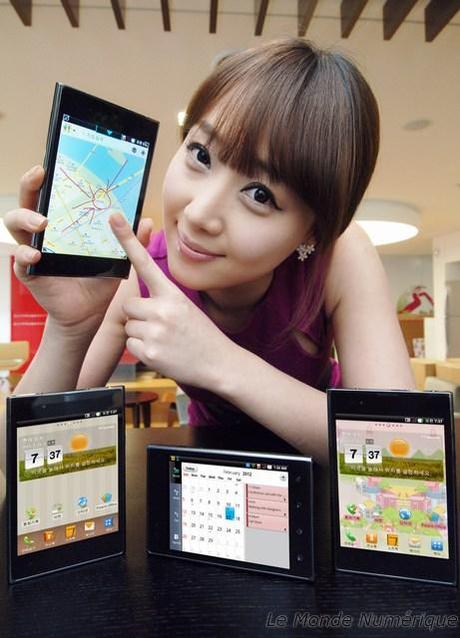 LG Optimus Vu, le smartphone large écran 5 pouces sera disponible courant septembre