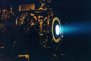 Le moteur ionique de la sonde américaine (NASA)