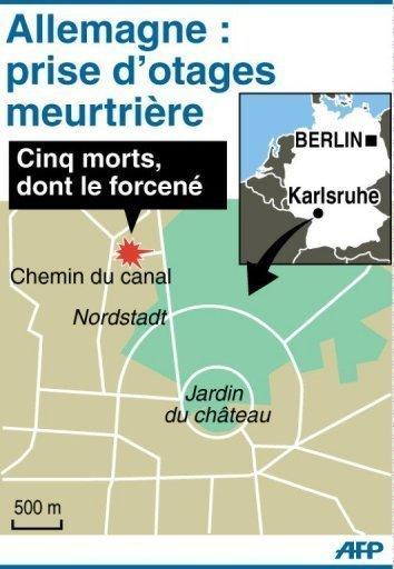 Bilan de la prise d’otages à Karlsruhe