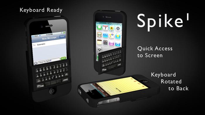 Spike : un étui/clavier physique pour votre iPhone