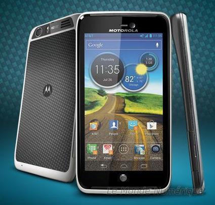 Fuite du Motorola Atrix HD un smartphone écran HD étanche orienté pro