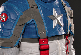 Une combinaison de moto officielle Captain America - Paperblog