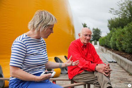 Reportage photo structure gonflable d'Hans Walter Müller accueille 000*