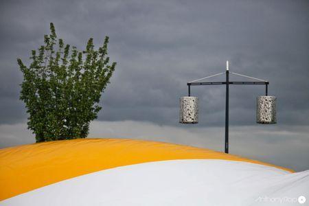 Reportage photo structure gonflable d'Hans Walter Müller accueille 000*