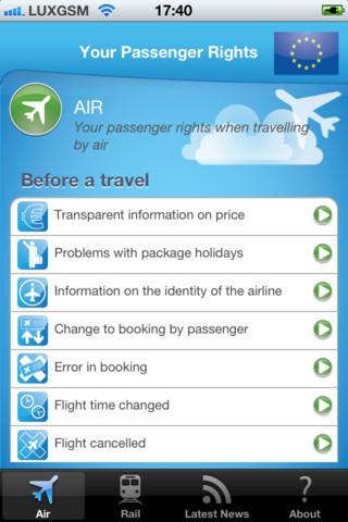 Tous vos droits de ''voyageur'' sur votre iPhone...