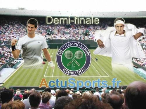 Djokovic – Federer demi-finale Wimbledon 2012