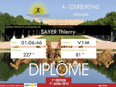 Thierry : une Course Royale !
