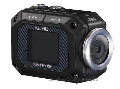 Un caméscope de poche tout terrain Wi-Fi étanche chez JVC