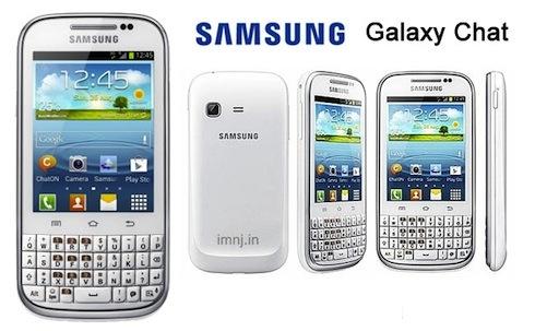 Samsung Galaxy Chat : un clavier physique sous Android 4