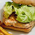 Fast food week #1 : Burger saumon et gingembre
