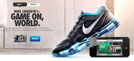 Nike+ Training : baskets connectées à votre smartphone