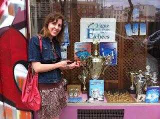 Echecs à Paris : Tatiana Kostiuk a été la 1e féminine dans l'Open A en 2009 © Chess & Strategy 