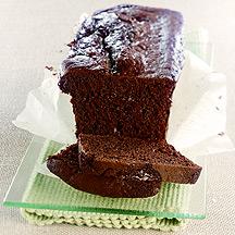 Cake au chocolat noir