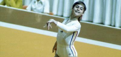 La championne olympique Nadia Comaneci