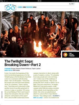 La nouvelle photo de Breaking Dawn part 2 qualité numérique