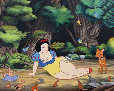 Art curiosity: Quand les artistes maltraitent les princesses Disney