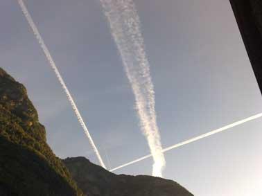 Trainées pseudo-chimiques