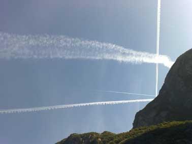 Trainées pseudo-chimiques