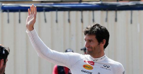 victoire de Webber a Silverstone