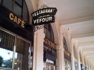 Restaurant étoilé Le Grand Véfour : mon avis
