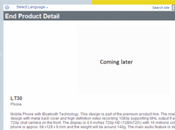 Sony Xperia LT30 Mint