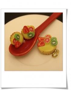 tartelette fruits fimo swap