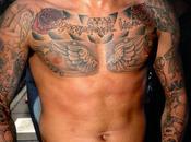 Goodas... Nouveau tatouage Chris Brown