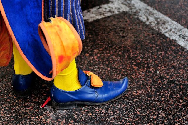 Chaussure de clown...