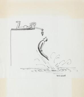 Wolinski – 50 ans de dessins à la BnF