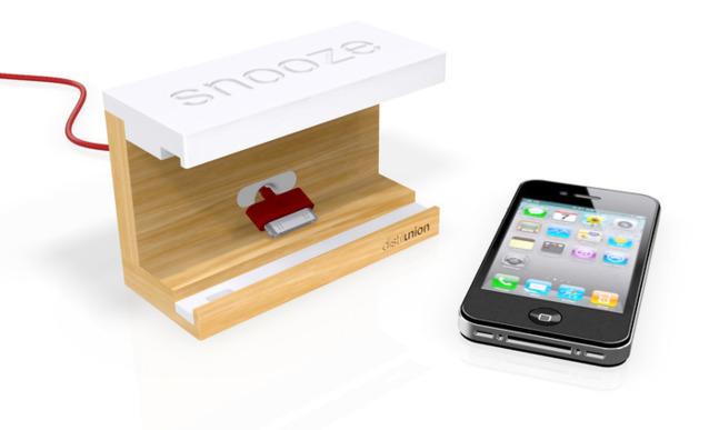 Le dock Snooze pour iPhone et un réveil en douceur...