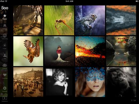 500px sur iPad, passe en 1.5 et ajoute le Push...