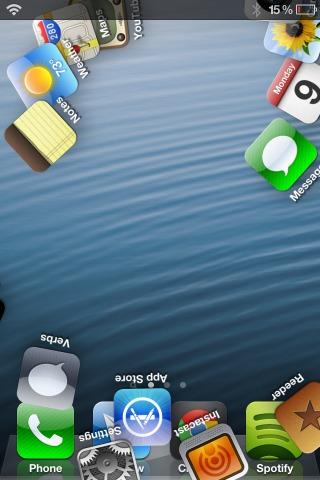 Donner un effet 3D sur vos icones iPhone, ''Barrel'' nouvelle MAJ...