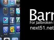 Donner effet icones iPhone, ''Barrel'' nouvelle MAJ...