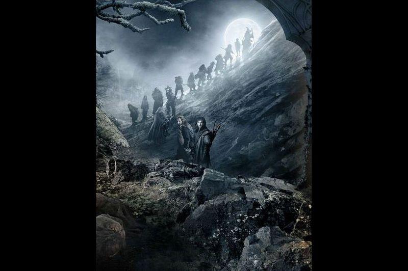 L'ascension du Mont Venteux par toute la bande de nains.