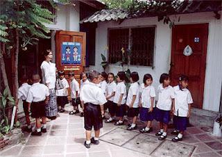 Les enfants thaïs plus stressés