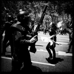 Espagne : la marche noire des mineurs vire au rouge