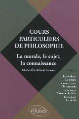 Les cours particuliers de philosophie de Charles-Éric de saint-Germain
