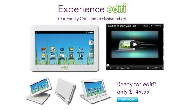 Edifi – Une tablette chrétienne