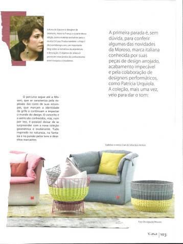 Moi pour le magazine Di Casa