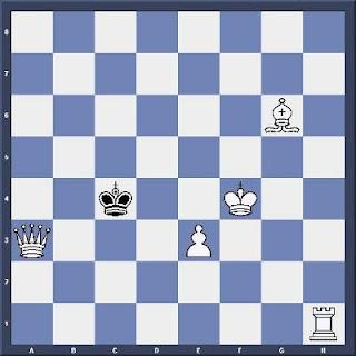Échecs & Tactique : les Blancs jouent et matent en 2 coups - Niveau Moyen